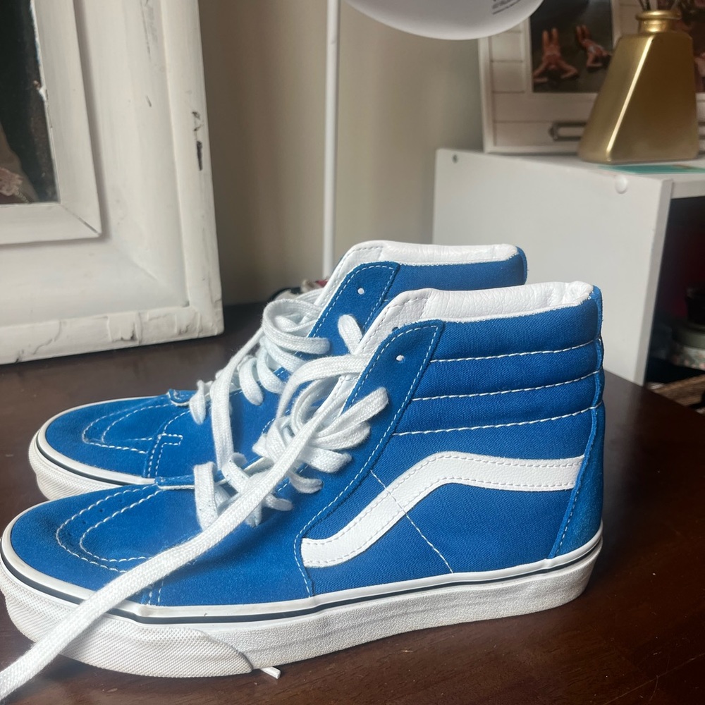 Blue Old Skool Vans
